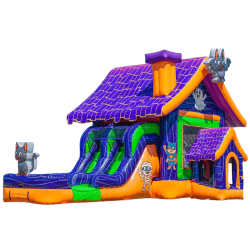 Untitled20design2049 1758060753 Spooky Halloween Bounce Castle dual lane slide