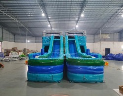 MEf2ed8907ecd0109d51802831835a99ad 1771451266 18' Wet/ Dry Waterslide W/Obstacle Course